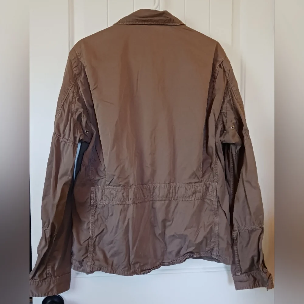 J. Crew A22 Military Jacket. Size Large Tall (Beige/Light Brown)
